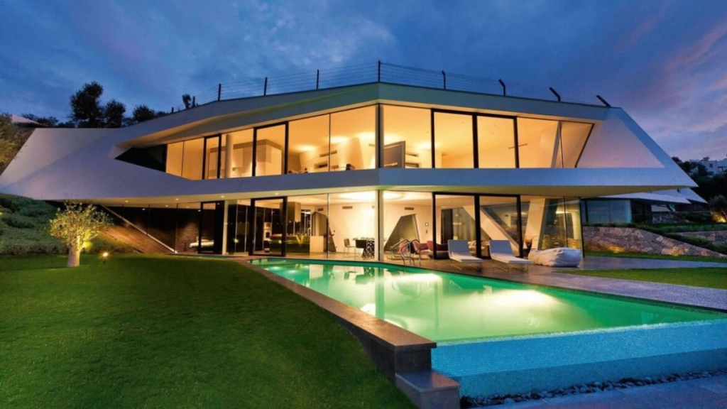 mugla bodrum'da bodrum hebil evleri akilli villa otomasyon projesi