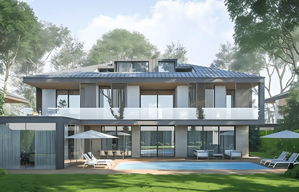 istanbul sariyer'de demircikoy park orman akilli villa otomasyon projesi